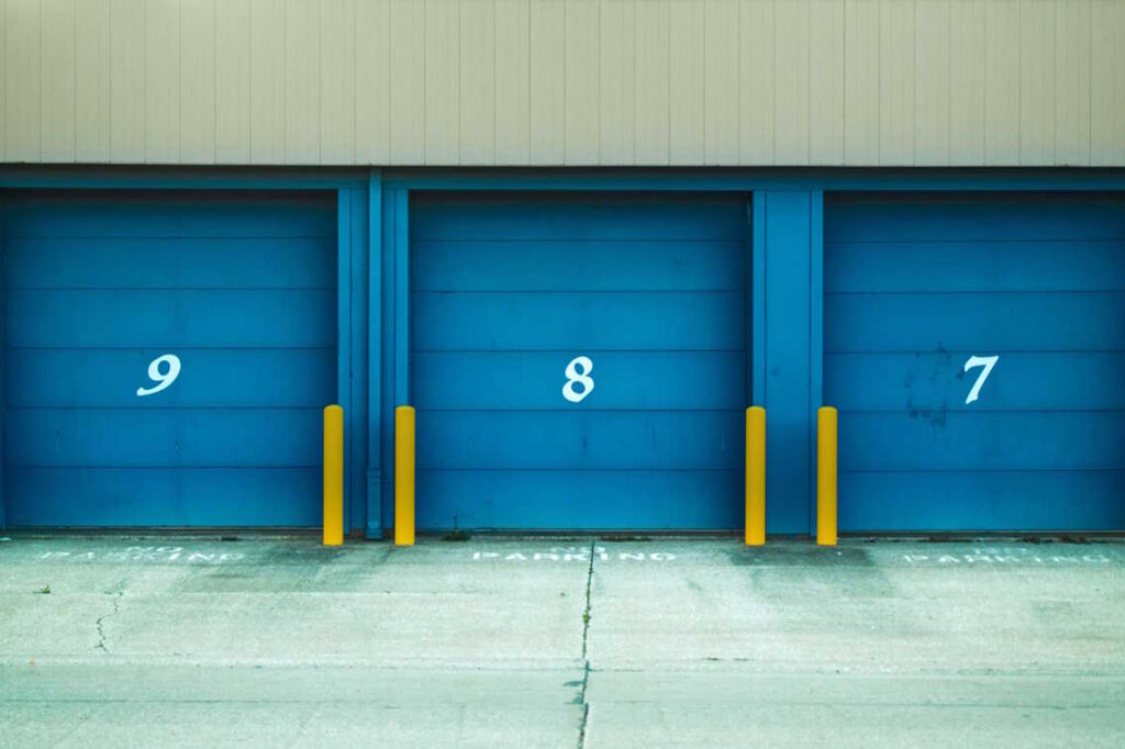 Closed storage units also intended to highlight alternative investment opportunities in the real estate space.